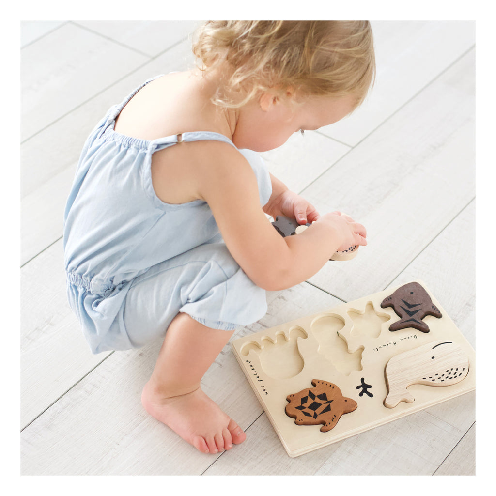 Wee Gallery Canada - Ocean Tray Puzzle - ella+elliot