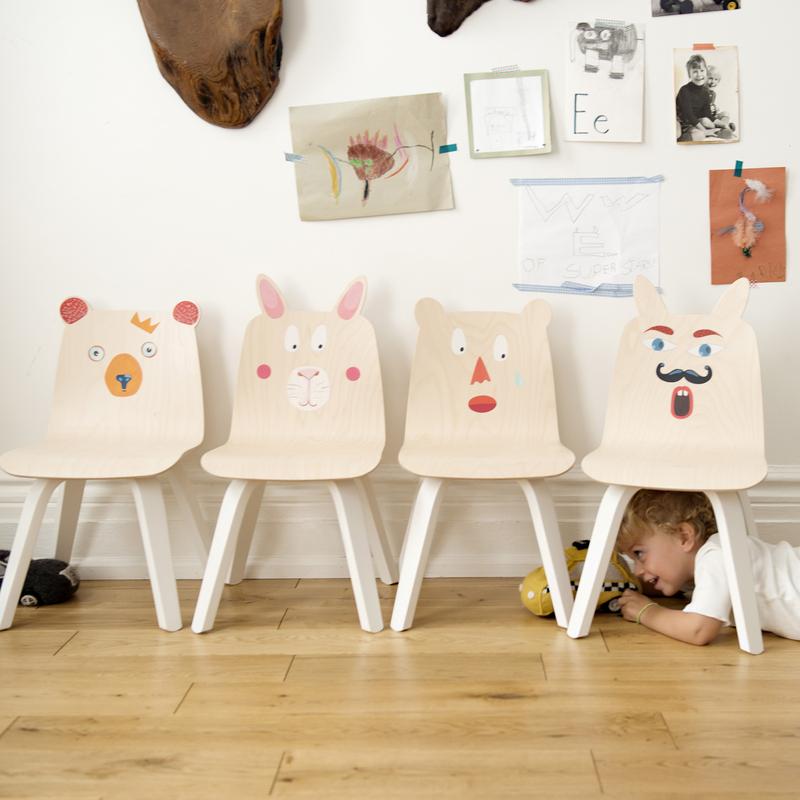 Oeuf Canada - Rabbit Birch Play Chairs - ella+elliot