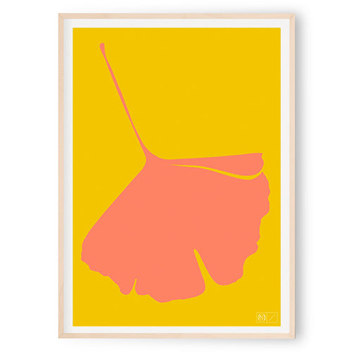 House Collection Canada - Ginkgo Pop Poster - No. 4 - ella+elliot