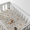 Babyletto Canada - Muslin Mini Crib Sheet - Terrazzo - ella+elliot