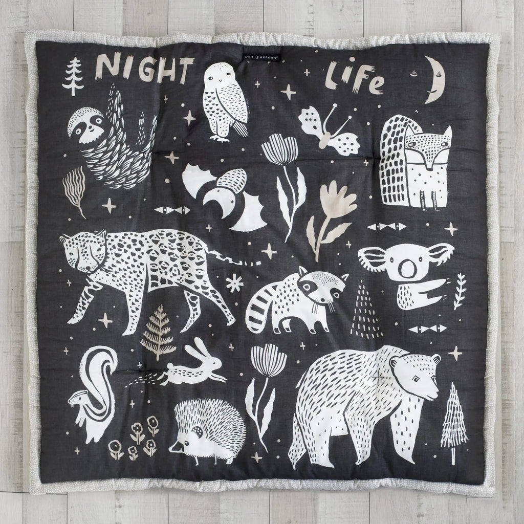 Wee Gallery Canada - Wildlife Reversible Playmat - ella+elliot